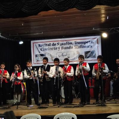 En recital ensamble de Vientos. Año 2012