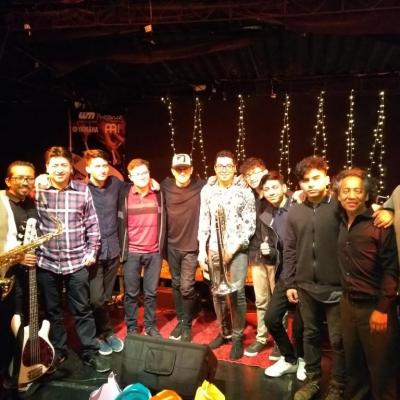 IPresentación Banda Latin Boys Jazz Ensamble.