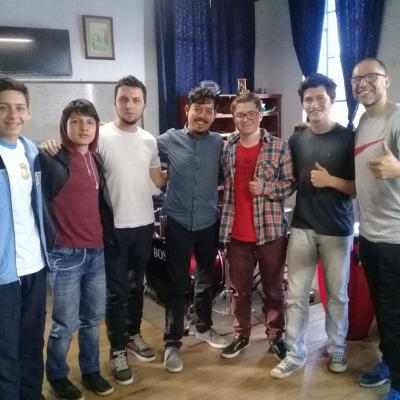 Latin Boys Jazz Ensamble.