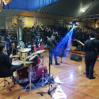 Presentación Banda en el Coliseo