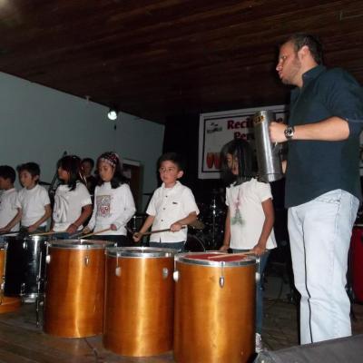 Año 2012. Grupo de Percusión E. M. Amadeus