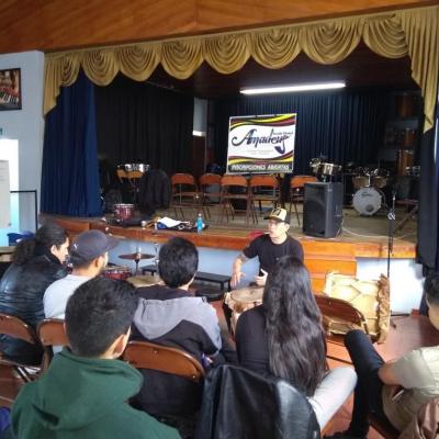 Taller de Batería y Percusión. E.M Amadeus