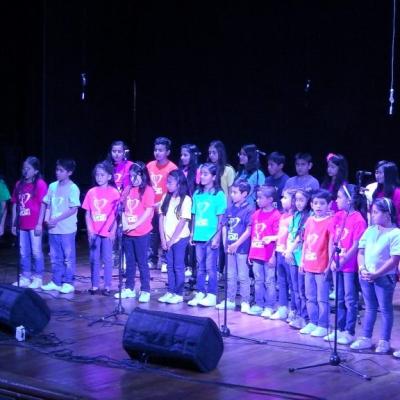 Coro A Viva Voz. E.F.M  Amadeus, en encuentro de Coros.