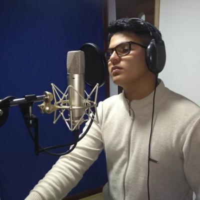 Grabando con la banda Savahana