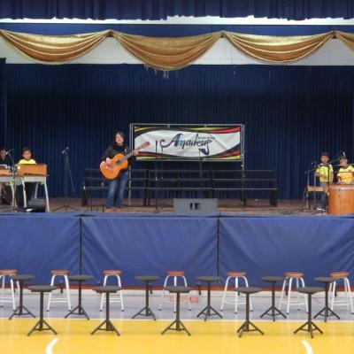 Muestra Musical en el Coliseo Champagnat