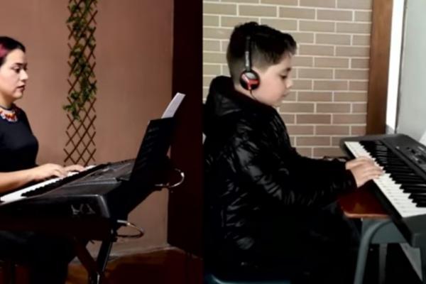 CONCIERTO VIRTUAL A CUATRO MANOS. 